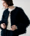 【SOI-MeME】sheer fringe jacket